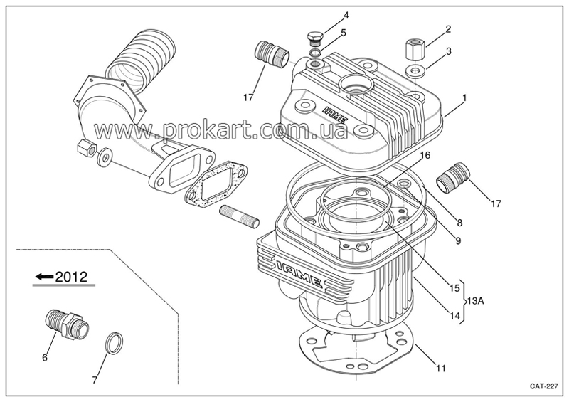 HEAD AND CYLINDER