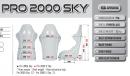 ���������� ������� PRO 2000 SKY, Sparco