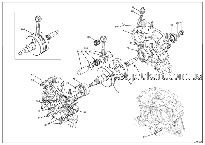 CRANKCASE & CRANKSHAFT